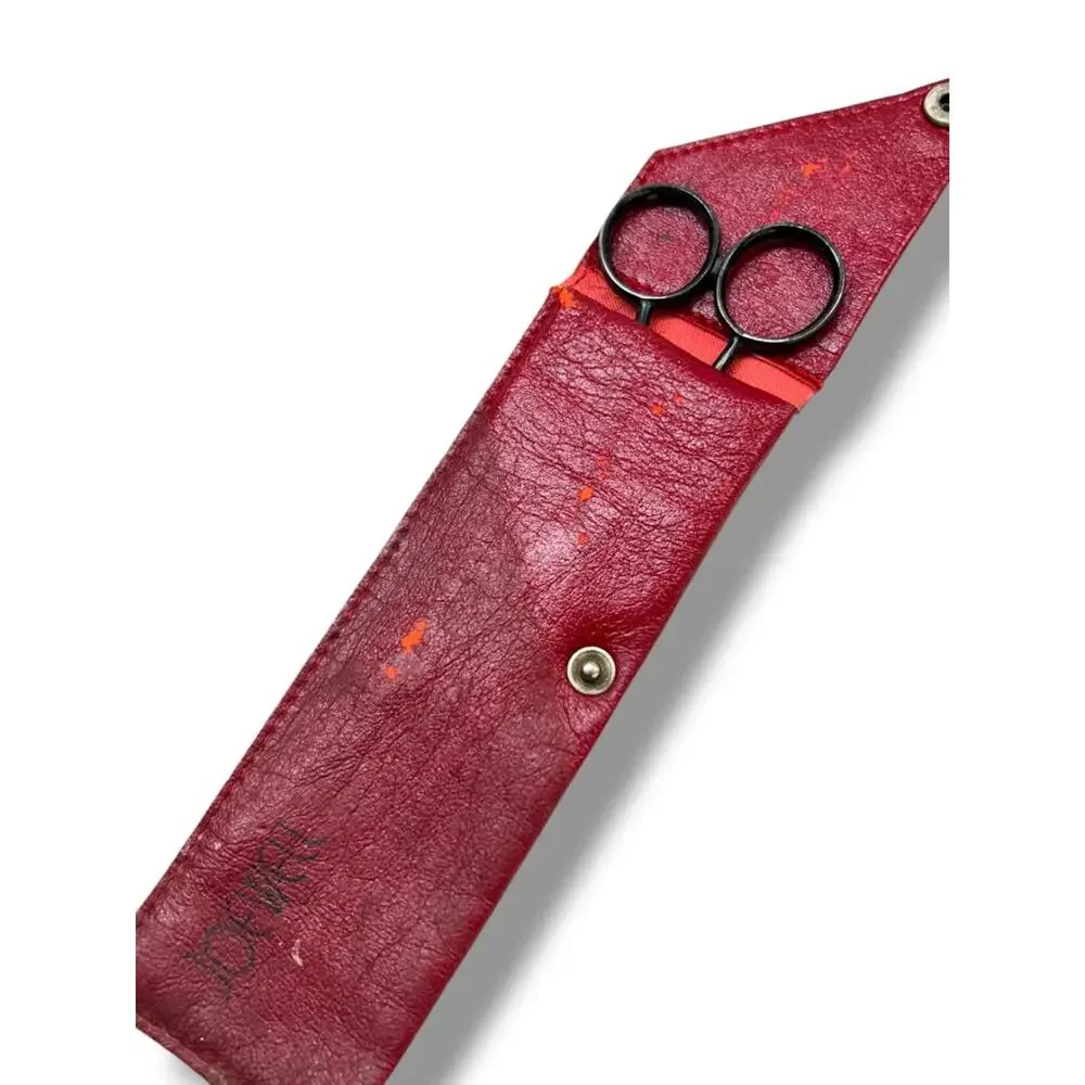 1980s Joewell Tokosha Cobalt 5‎ Hair Cutting Shears 310760 with Box and Case